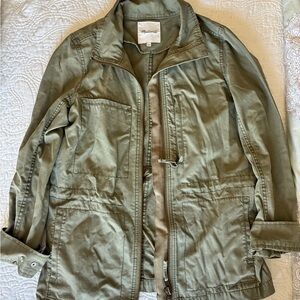 Madewell Olive Utility Jacket